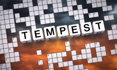 Tempest Crossword Clue
