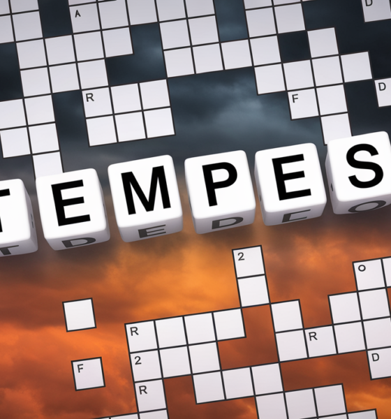 Tempest Crossword Clue
