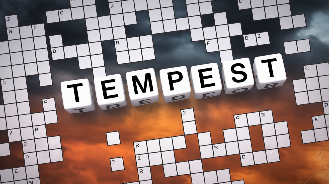 Tempest Crossword Clue