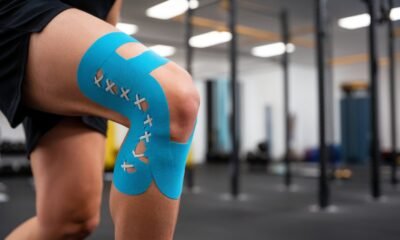 knee KT tape
